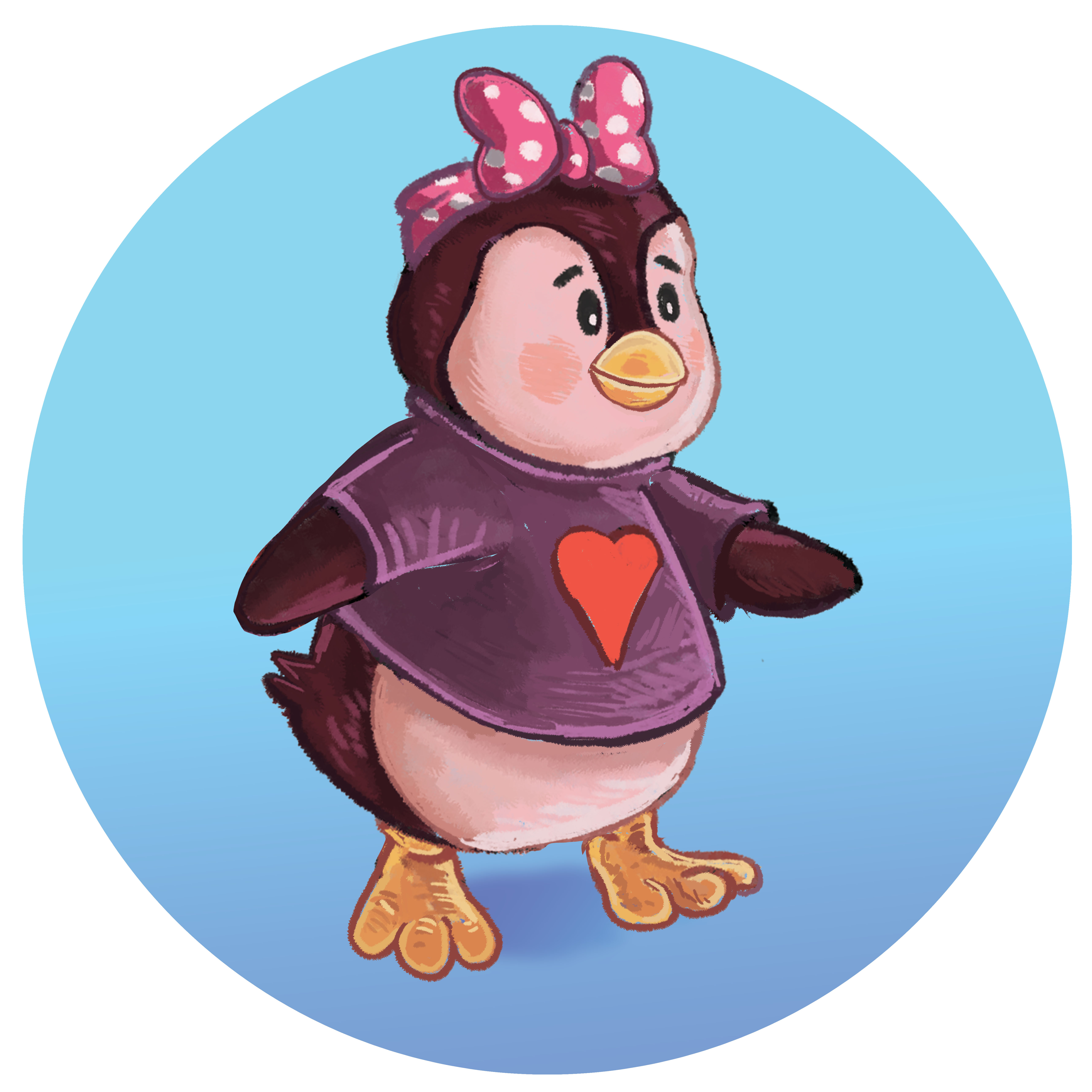 Penguin, Pinky Gwen, Mia&apos;s World of Imagination